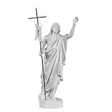 Statue sacre in polvere di marmo per cappelle cimiteriali, monumenti, tombe e chiese