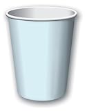 9 Oz Paper Cups , 24 count (pastel blue)