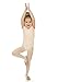 Elowel Girls' Team Basics Long Sleeve Leotard Nude Pink (size4-6)