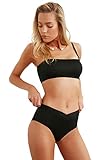Anlässe: Das Schwarz Hipster Bikini-Hose ist perfekt für Strand Anlässe. Unsere Kollektion bietet Erschwingliche Mode für jeden Anlass und jeden Stil - von lässig und entspannt bis Smart & Elegant. Die Trendyol -Kollektion übersetzt die neuesten Runway -Trends in tragbare Outfits für Ihre Garderobe.