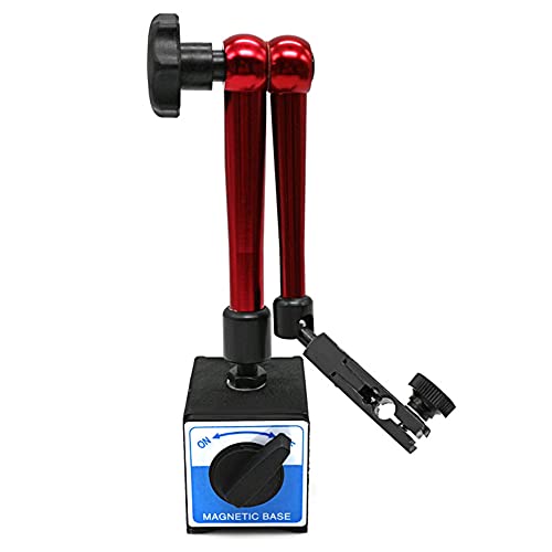 BEEOFICEPENG Base de Montre MéCanique RéGlable Cadre de Montre MagnéTique à RéGlage Fin Cadre D'Indicateur de Cadran Type de Levier Cadre D'Indicateur de Cadran Cover