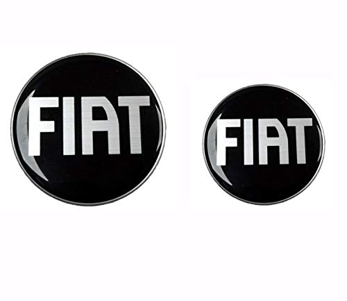 Kit Emblemas Palio Fire Weekend 2004/08 Fiat Black Resinado