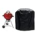 OCEANXHG UV Grill Protector grill Schronienie ogrodowe ogrodowe okrągłe grill Pokrywaj pokrowce meblowe z baldachimem (Color : 122x45cm)
