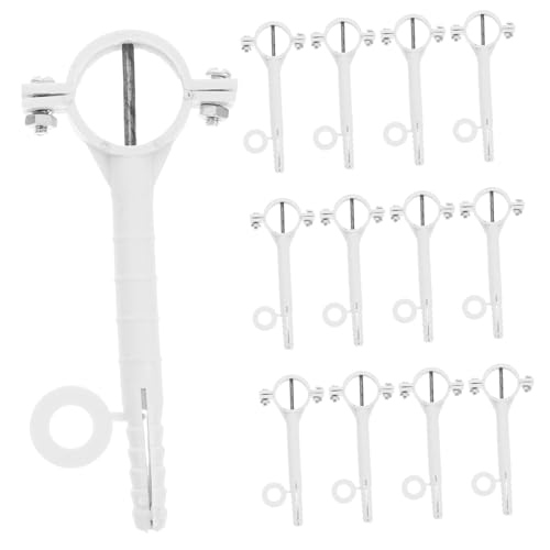 Balacoo Set of 20 Small Hose Clamps Automotive Hoses Clamps for Automotive and Agriculture