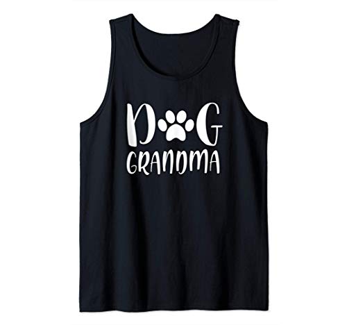 Dog Grandma Cute Dog Lover Family Pet Camiseta sin Mangas