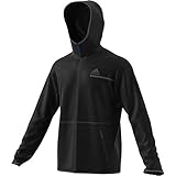 Chaqueta con capucha adidas ZNE FZ Velour Sudadera, Hombre, Negro, XS