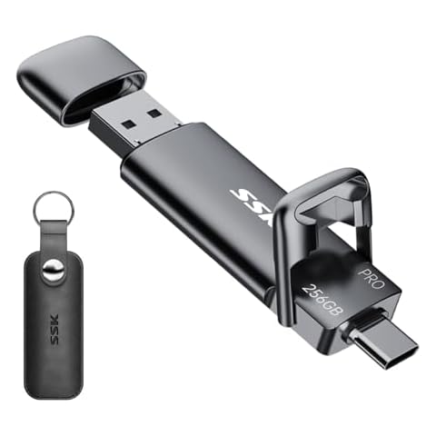 SSK 256GB Dual USB C SSD Stick Cover