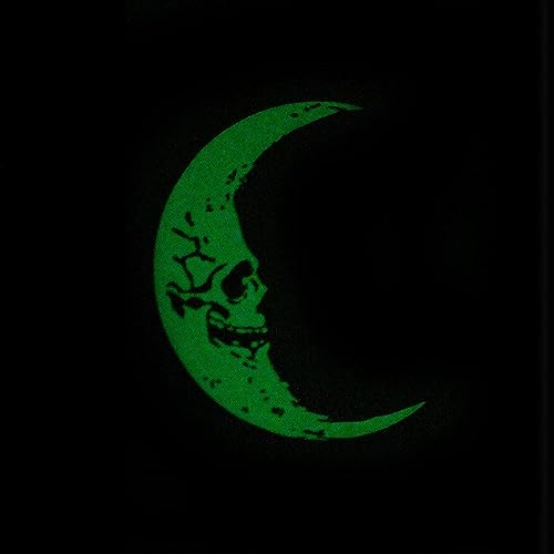Image of kreepsville 666 Hanging Horror Car Air Freshener Spooky Scent (Skull Crescent Moon Glow)