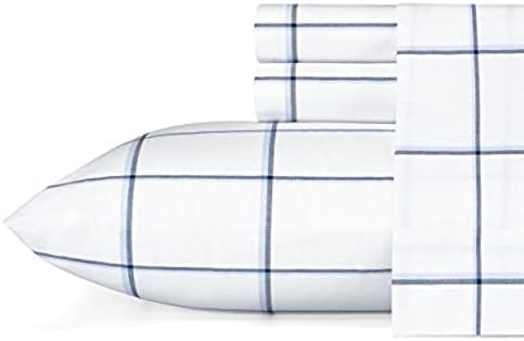 Nautica - Full Sheet Set, Cotton Percale Bedding Set, Crisp & Cool, Stylish Home Decor, Dorm Room Essentials (Full) - Thumbnail 4