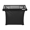 VONYX DBE100 Compact Mobile DJ Booth with Carry Bag – Foldable Portable DJ Table Stand, Lightweight Aluminium, Perforated Top, Lycra Cover, Adjustable Height, Ideal For Small Venues & Events #5