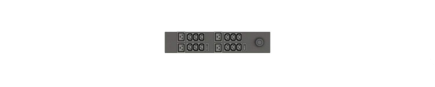 Vertiv Geist Monitored Rack PDU – Data Center RPDU| (12) IEC C13| (4) IEC C19| L6-30P| Input Monitoring| (VP7811B)