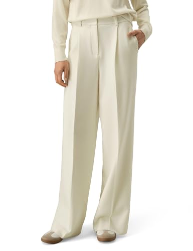 LilySilk Silk Wool Blend Womens Trousers Ladies Work Pants High Waisted with Wide Leg for Women Business Casual