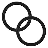 TCP Global Paint Pressure Pot Tank Lid Replacement Rubber Gasket for 2 Quart Paint Pressure Pot (2 Pack)
