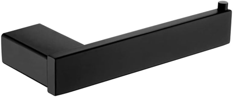 Modern Stainless Steel Bathroom Hardware Set Wall-Mounted Towel Rail, Robe Hook, Soap Dish, Toothbrush Holder & More(Paper Holder)