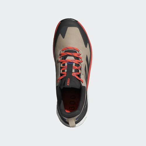Image of adidas Mens Terrex Free Hiker 2.0 Low Gore-Tex Hiking Hiking Sneakers Shoes - Black