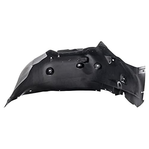 Image of TRQ Front Driver and Passenger Side Inner Fender Liner Set Compatible with 2011-2014 GMC Sierra 2500 HD 2011-2014 Sierra 3500 HD