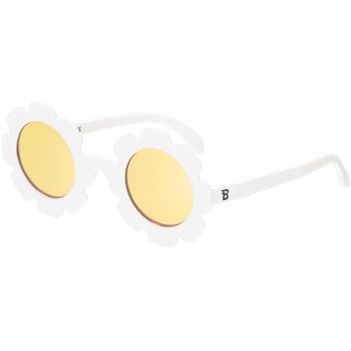 Babiators Polarized Flower | Daisy | Yellow Mirrored Lenses | Ages 6+