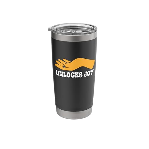 Unlocks Joy God Faith Jesus Stainless Steel Insulated Tumbler