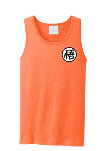 ALLNTRENDS Men's Tank Top Goku's Training Symbol Cool Gym Workout Top4