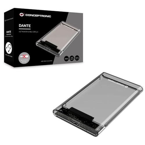 Conceptronic Caja Externa HDD USB 3.0 Transparente miniatura 4