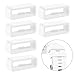 6-Pack Band Loops for Garmin Venu 3/Vivoactive 4, Fenix 7 6 5, Instinct, Approach S20 S60 S70, Forerunner 965 945 935 265 255 735XT Band Keeper, Silicone Replacement Watch Band Loop/Holder/Retainer