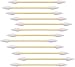 1200pcs Precision Tip Cotton Swabs for Makeup, Bamboo Sticks and Double Pointed