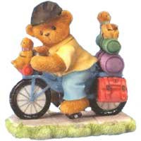 Cherished Teddies Karen and Jeff Out For A Ride 979279