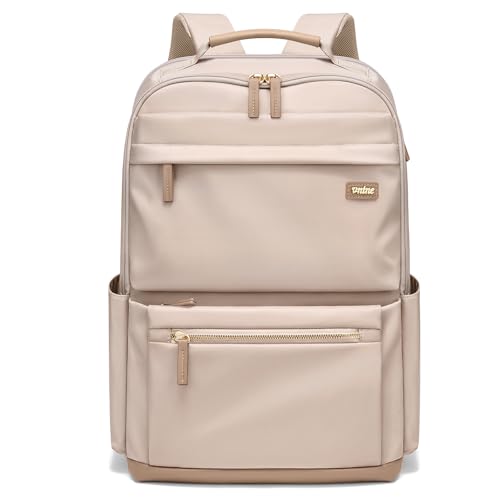VNINE Mochila Portatil Mujer,Mochila Ordenador Portatil de 15.6 Pulgadas，Impermeable Mochilas la Trabajo Viajes Universidad Colegio