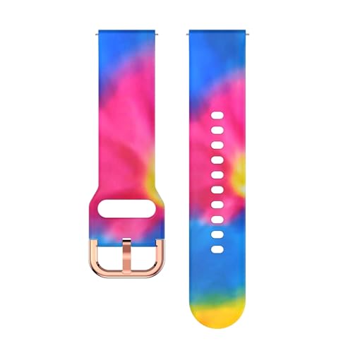 [MEVMEVGNLN] Fit For Amazfit GTS/4/2/2e/3 GTS2 Mini/GTR 4/3/Pro/47mm/GTR2/2�ɓK������o���h�BFit For Bip/U/S/lite�E�H�b�`�X�g���b�v�ɓK���B(20 Tie Dye