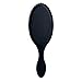 Phillips Brush Imperial Black Oval Cushion Boar Hair Bristles Reinforced by Nylon, Anti-Static Anti-Frizz