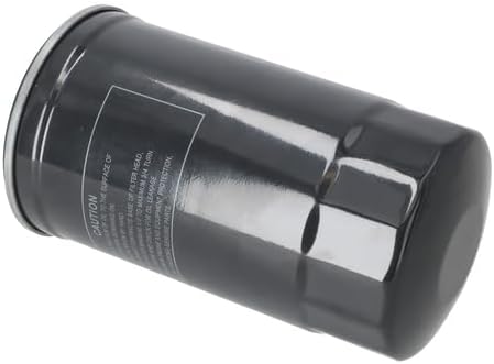 All States Hydraulic Filter, side view with caution label