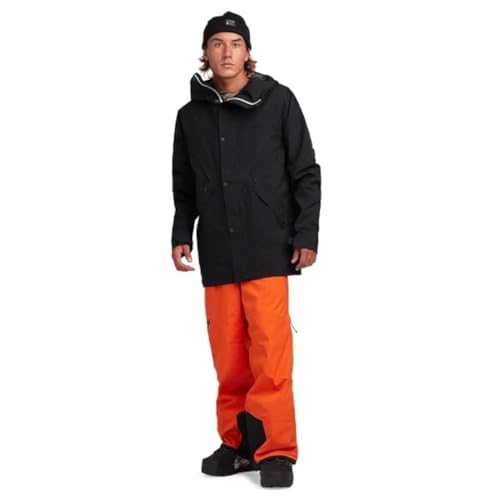 Dakine Men's Scout Jacket, Hooded Winter Coat (US, Alpha, Medium, Regular, Regular, Black)