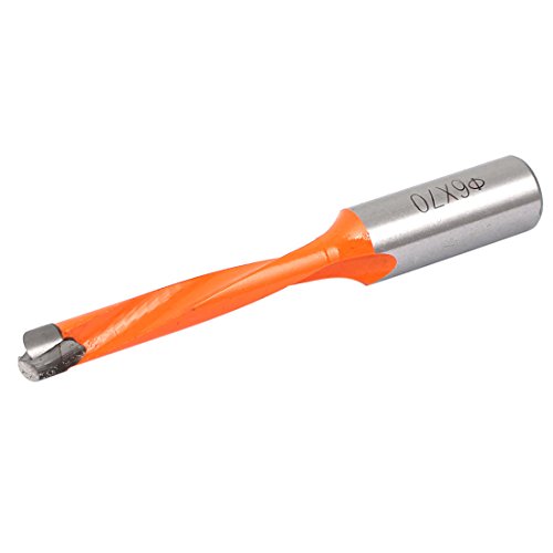 Aexit 6mm Boring Drill Bits Dia 10mm Shank Brad Point Solid Carbide Dowel Auger Drill Bits Drill Bit