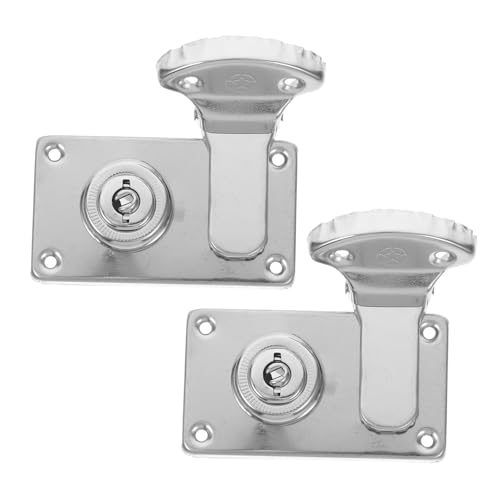 Image of ORFOFE 2pcs Enhanced Security Suitcase Locks Antique Jewelry Box Lock Box Latch Comfortable Ergonomic Grip