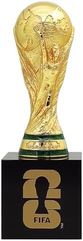 Official FIFA World Cup 2026 Edition - 4 Inch 3D Trophy w Acrylic...