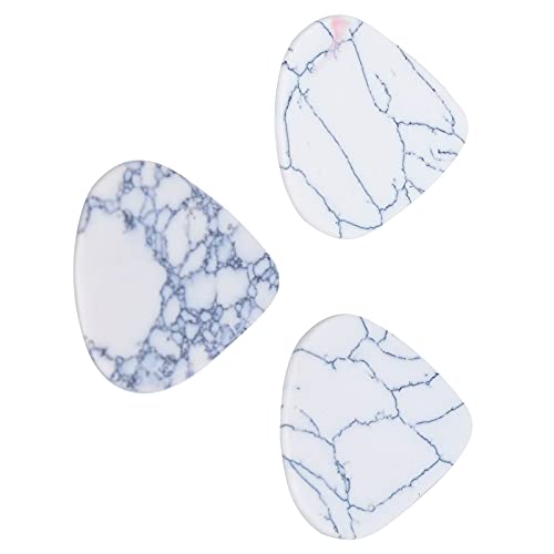 Médiator de guitare, 3 pièces de médiator de guitare blanc turquoise ensemble d’accessoires de remplacement pour ukulélé… - Les Beatles, Paul McCartney, John Lennon, RIngo Starr, George Harrison Médiator de guitare, 3 pièces de médiator de guitare blanc turquoise ensemble d'accessoires de remplacement pour ukulélé… – Image 4