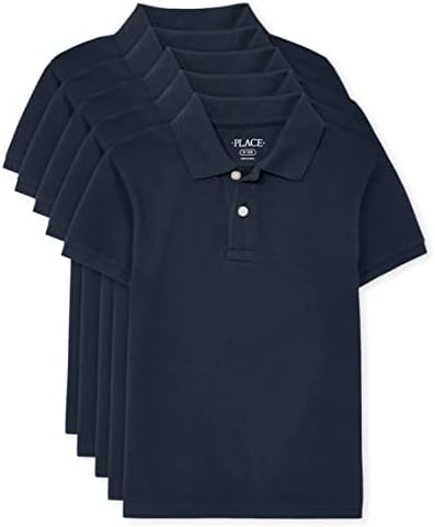 The Children&#39;s Place boys Multipack Short Sleeve Pique Polo