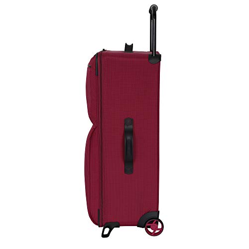 it luggage World's Lightest Los Angeles Softside Upright, Persian Red, Checked-Large 33-Inch - Thumbnail 5
