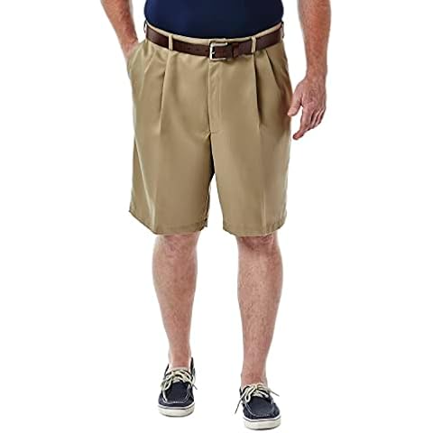 Haggar Cool 18 Expandable Waist Shorts Cover