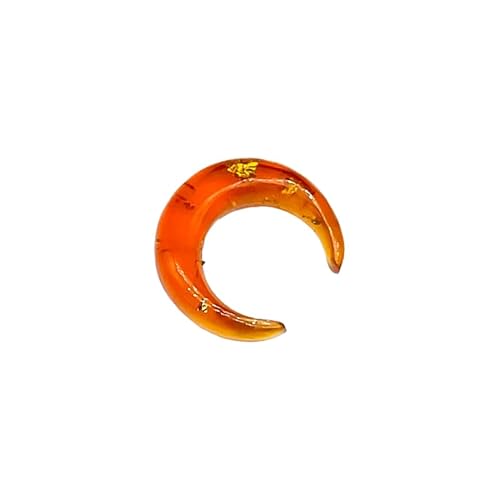 Uni Craft's Amber Stone Handmade Nose Piercing Septum Pincher Naga Body Jewelry Gauges Size 12g (2mm) to 1/2