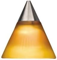 Tiella 800RLSLPZ Sola Collection 1 Light 12-Volt Mini-Pendant for Monorail, Bronze Finish Hardware