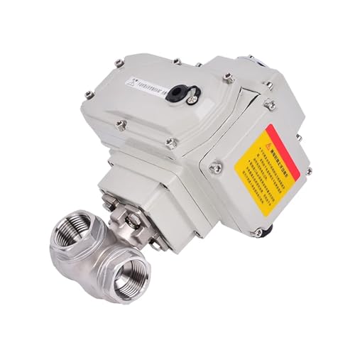 Vanne 3 voies motorisée 3/4 inox pour automatiser circuit eau 220V - 2