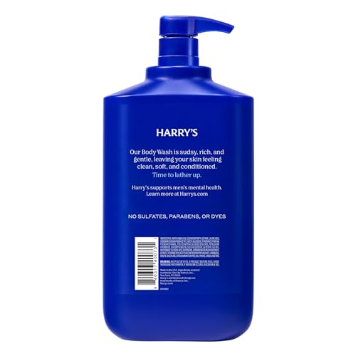 Harry's Men's Body Wash - Stone - 30 fl oz - Shower Gel for Men - No Parabens, Sulfates, or Dyes - Image 8