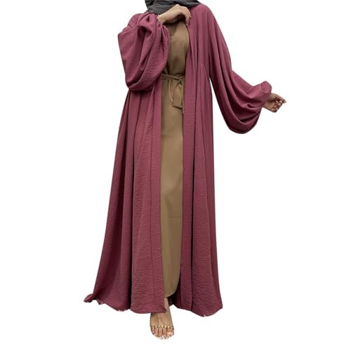 Abaya tenue de prière avec poche pour cérémonie religieuse