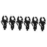 NOLITOY 6pcs Lightweight Cane Holder for Wheelchair Crutch Rack Accessory Portable Mobility Scooter Cane Bracket for Easy Storage and Use