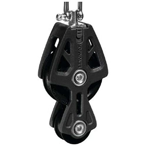 Lewmar Fiddle Block, Black