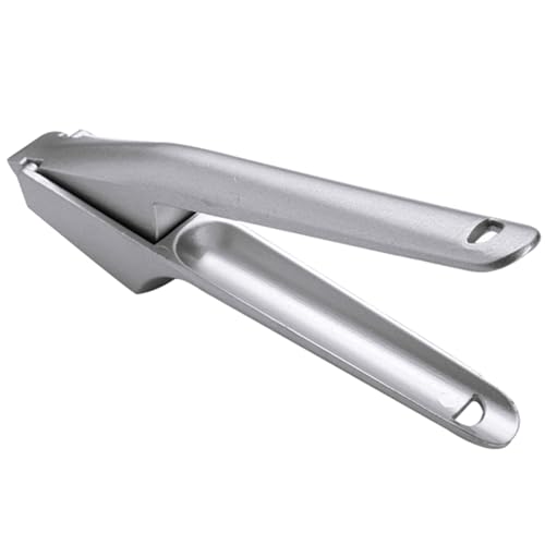 Picadora de ajo de aluminio, herramienta manual de ajos, prensa de ajos funcional, picadora de ajos, picadora de ajos
