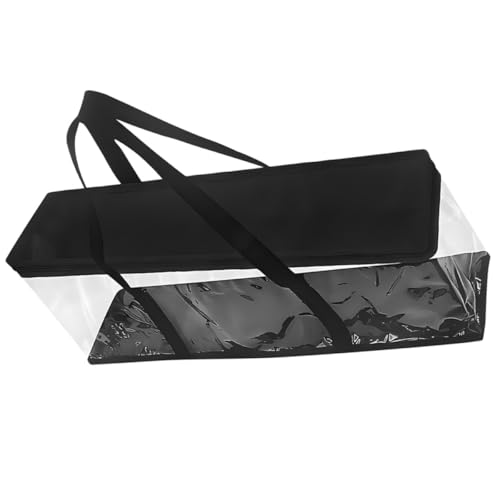 [DIKACA] ��e�ʓ������t���}��CD���[�o�b�O 61X21X15CM PVC�I�b�N�X�t�H�[�h�z�� �y�ʐ܂肽���݉\ �s�N�j�b�N��A�E�g�h�A�����ɍœK�Ȏ��[�P�[�X