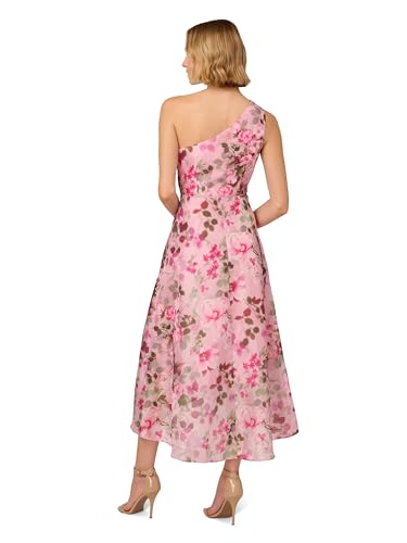 Image of Adrianna Papell Printed High-Low Dress