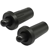 Hordion 8PCS Cabinet Door Repair Pins, Damper Replacement Pins Spring Loaded Furniture Fittings Door Spring Parts, Black